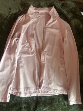 Zella Light Pink Performance Zip Jacket